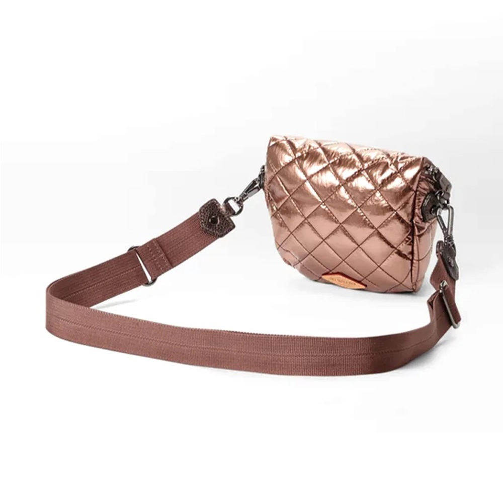 MZ Wallace Micro Crosby Sling, Copper Metallic Lacquer, NWT - Picture 6 of 9